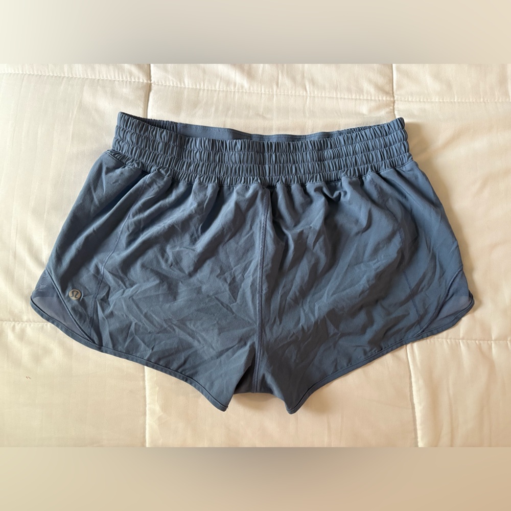 Lululemon Athletica Dusty Blue Hotty Hots 2.5”